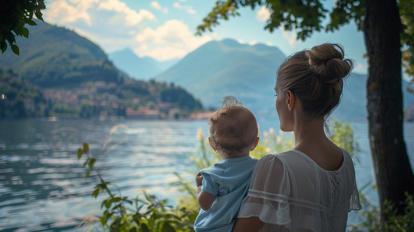 Explorer Lugano en Famille : Guide Complet avec le porte bébé Hipbaby de Bebiji
