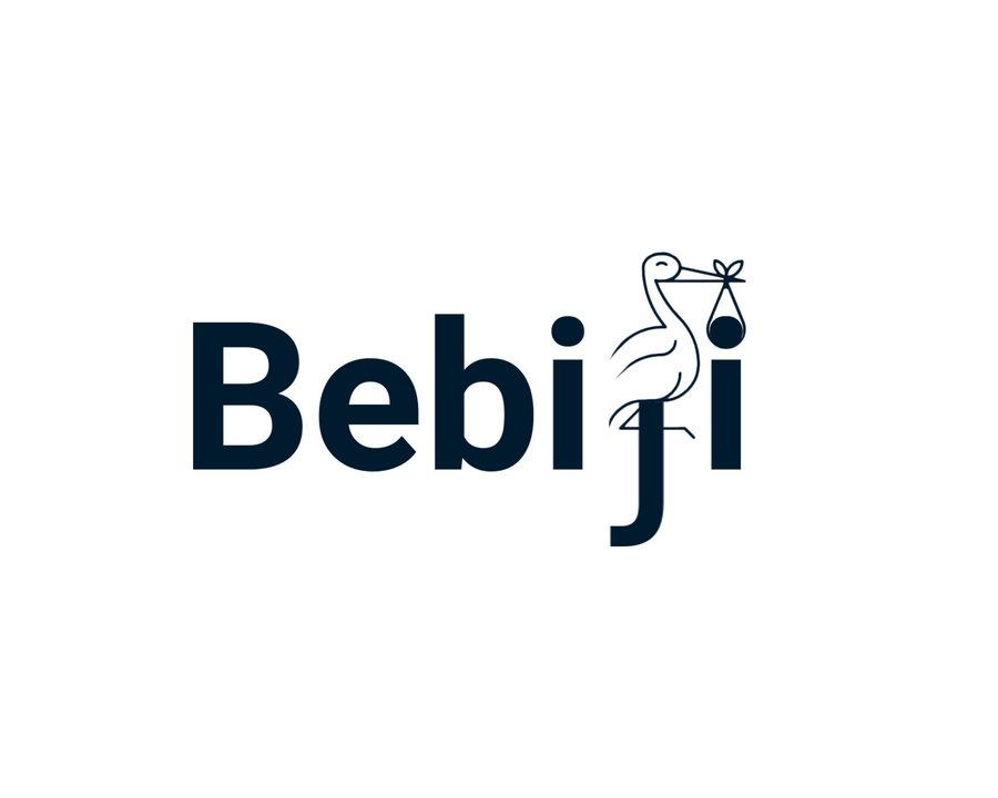 le logo de bebiji bleu marine