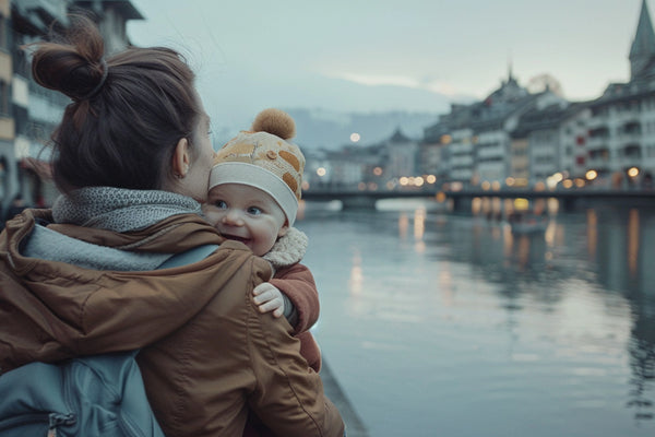 Explorer Zurich en Famille : Guide Complet avec le porte bébé Hipbaby de Bebiji