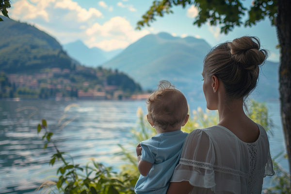 Explorer Lugano en Famille : Guide Complet avec le porte bébé Hipbaby de Bebiji